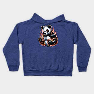 Panda Rage Kids Hoodie